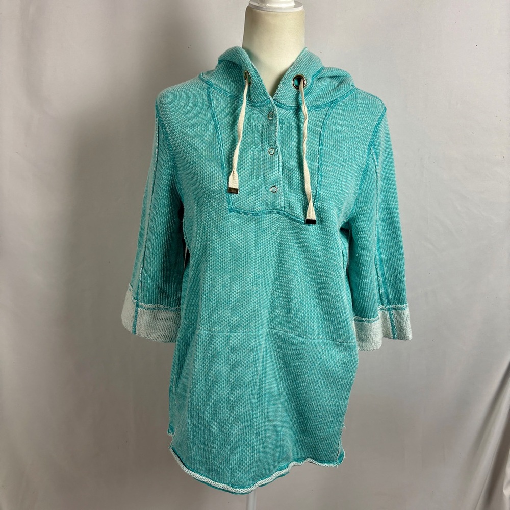 Soft Surroundings "Just Beachy" Pullover Hoodie